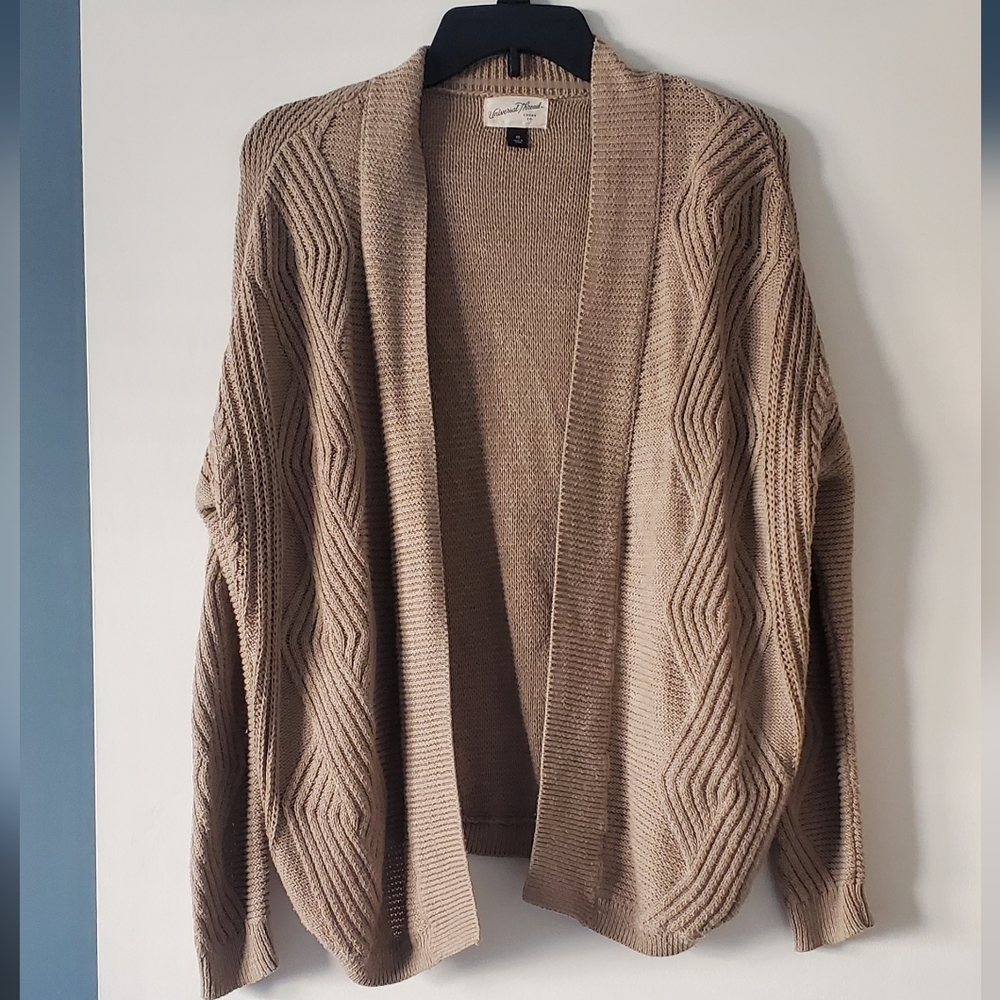 Universal Thread brown open cardigan size XS